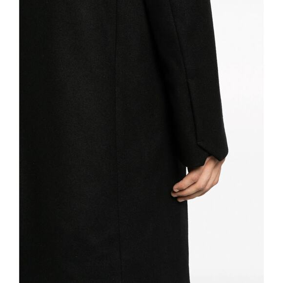 Zadig & Voltaire NWT $748 Marlyh Wool Noir Black Coat XXL Sz 48 Unisex Men Women - Picture 10 of 15